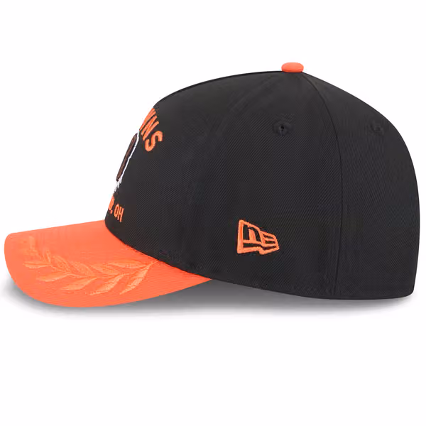 Cleveland Browns 2025 NFL Draft 9FORTY M-Crown A-Frame Snapback Cap Black view 5