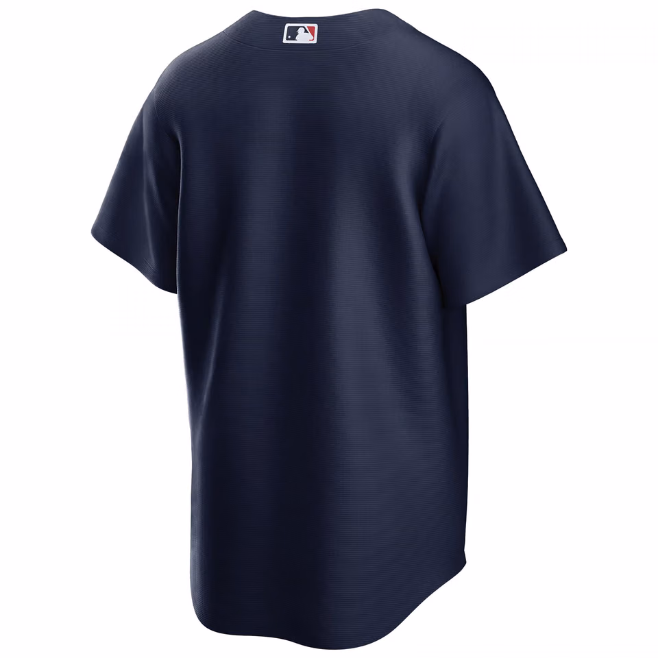 Boston Red Sox Nike MLB Alternate Jersey Navy view 2