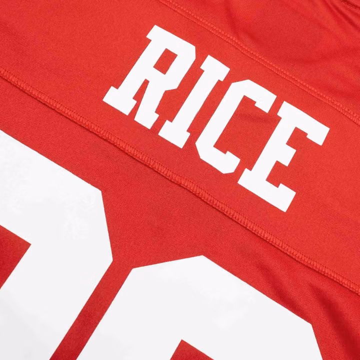 Jerry Rice #80 San Francisco 49ers Nike Game NFL Jersey Red view 4