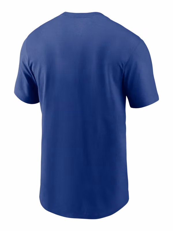 New York Giants 2026 NFL Sideline Team Issue Dri-Fit T-Shirt Blue view 2