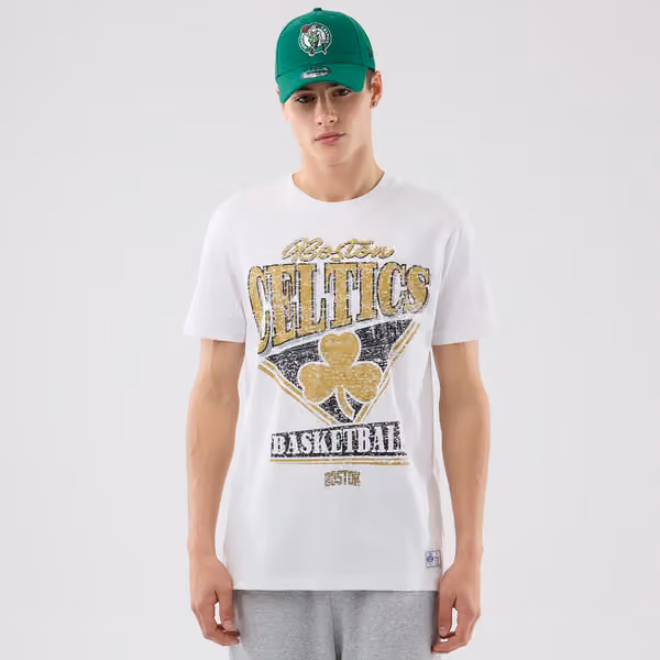 Boston Celtics 2025-26 City Edition NBA T-Shirt White view 1