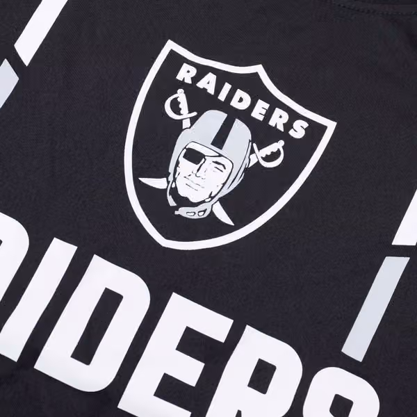 Las Vegas Raiders Goal Post Nike Legend Performance NFL T-Shirt Black view 3
