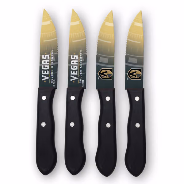 Vegas Golden Knights NHL Steak Knife Set (4-Piece) view 1