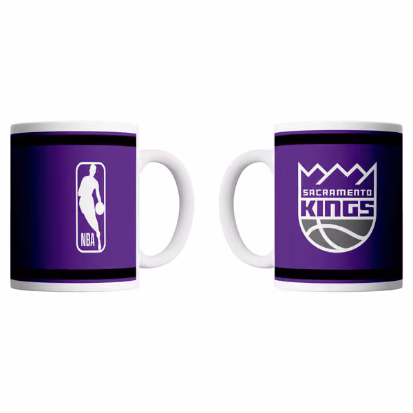 Sacramento Kings Logo & Shield NBA Mug (330 ml) view 1