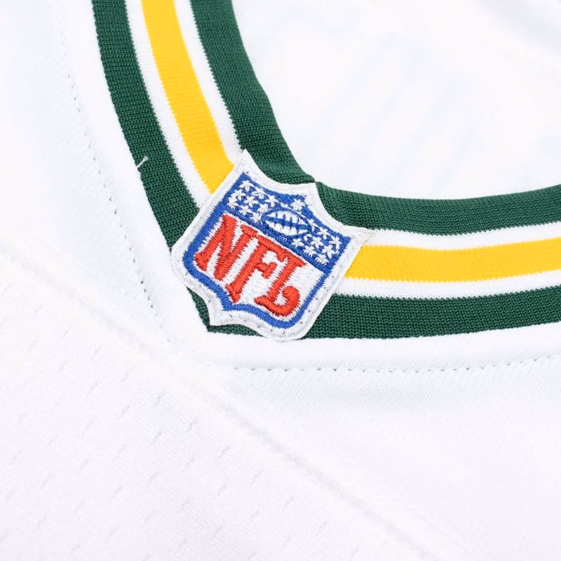 Reggie White #92 Green Bay Packers 1996 Mitchell & Ness Legacy NFL Jersey White view 4