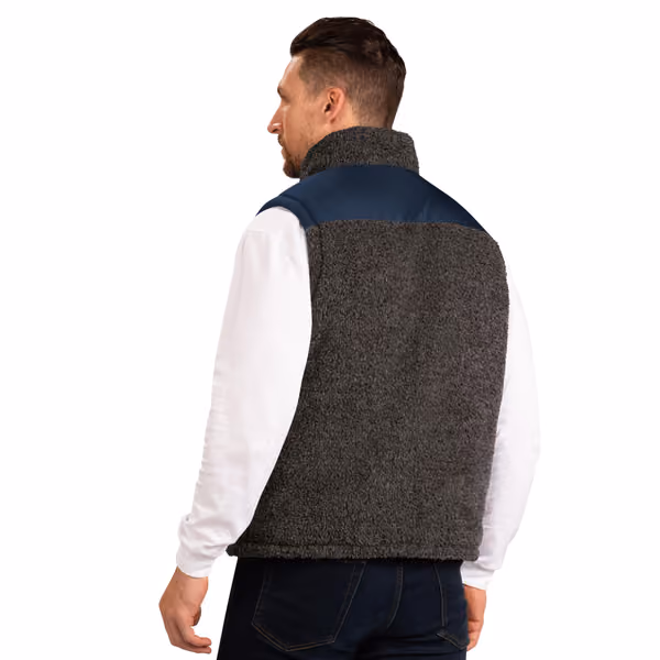 Seattle Kraken G-III NHL Reversible Sherpa Winter Vest view 3