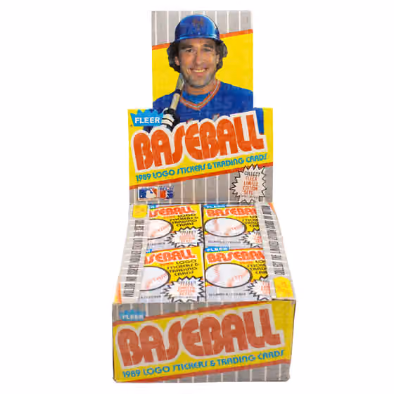 1989 Fleer Baseball Vintage MLB Hobby Pack view 2