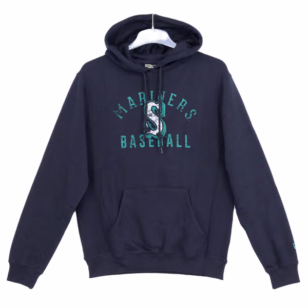 Seattle Mariners 2024 Batting Practice New Era Oversized MLB Hoodie view 1
