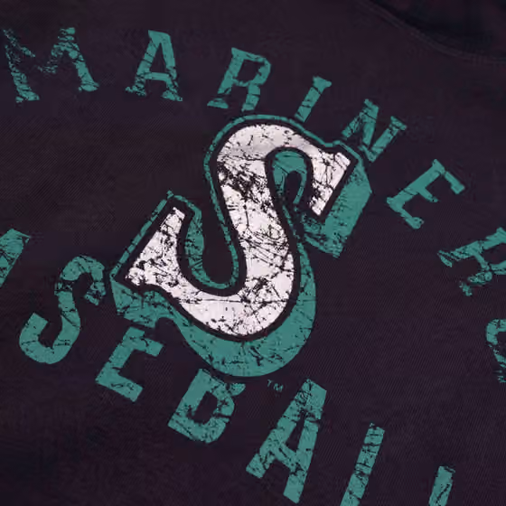 Seattle Mariners 2024 Batting Practice New Era Oversized MLB Hoodie view 4