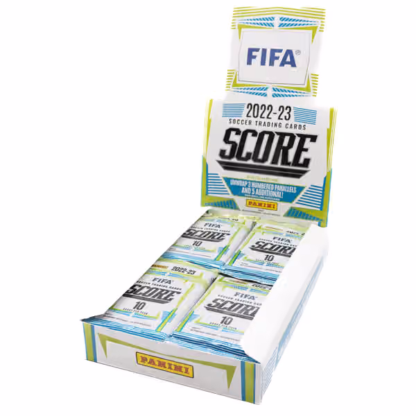2022/23 Panini Score FIFA Soccer Retail Box view 2