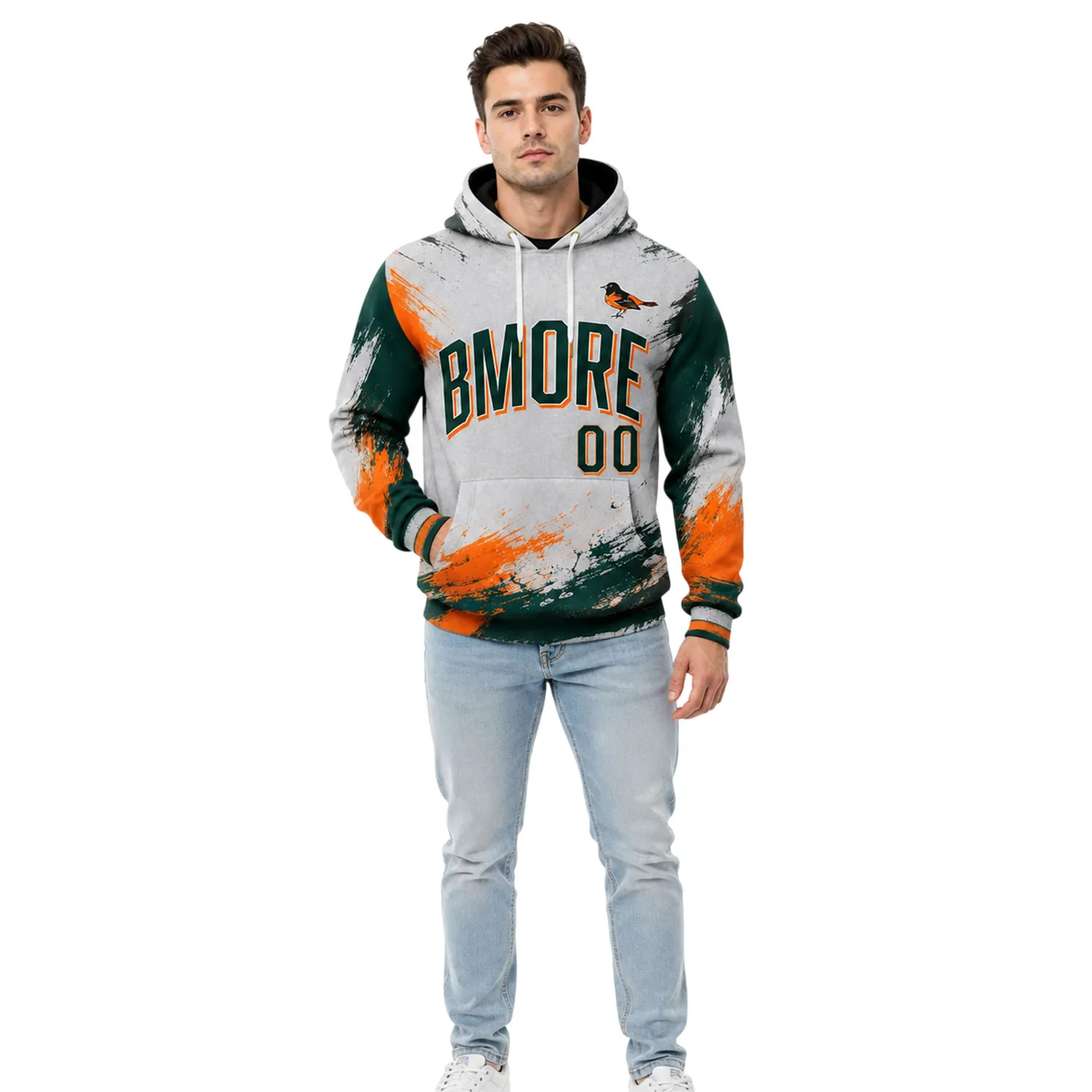 Orioles Hoodie Vintage Style Memorable Apparel