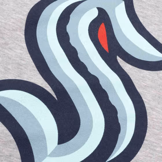 Seattle Kraken Primary Logo Fanatics NHL Crewneck Sweatshirt view 4