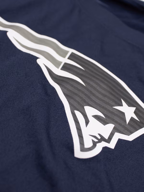 New England Patriots 2026 NFL Sideline Lead The Charge Legend T-Shirt Navy view 4