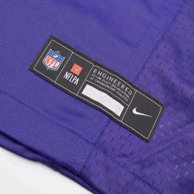 Justin Jefferson #18 Minnesota Vikings Nike Game NFL Jersey Purple view 6