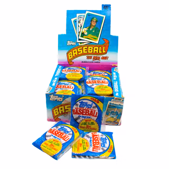 1989 Topps Baseball Vintage MLB Pack view 2