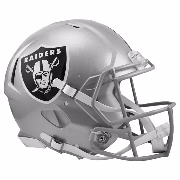 Las Vegas Raiders Riddell Authentic NFL Speed Full Size Helmet view 1