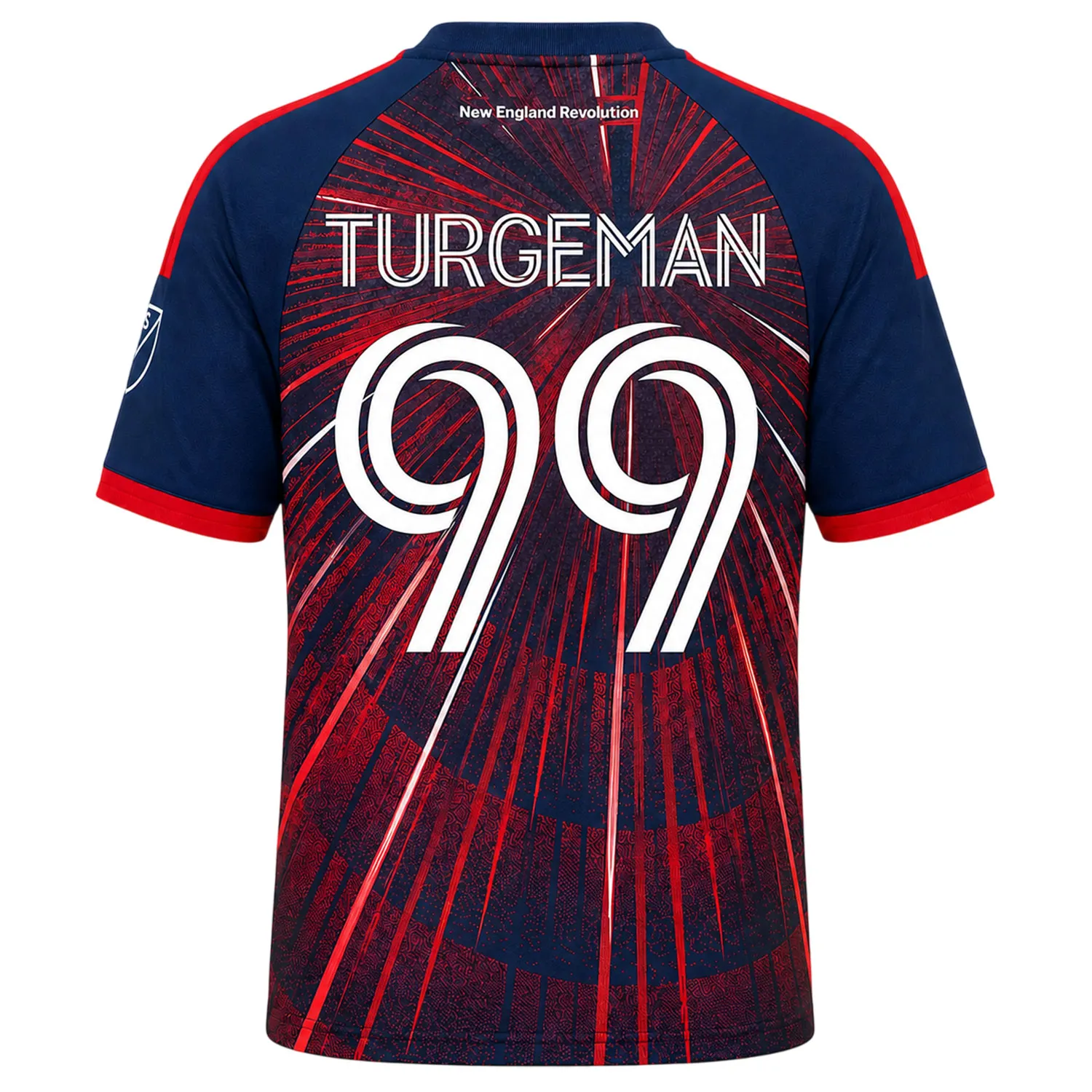 New England Revs Jersey Turgeman Unique Fan Apparel