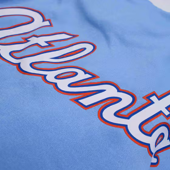 Atlanta Braves City Connect 2026 MLB Authentic Therma Hoodie Blue view 5