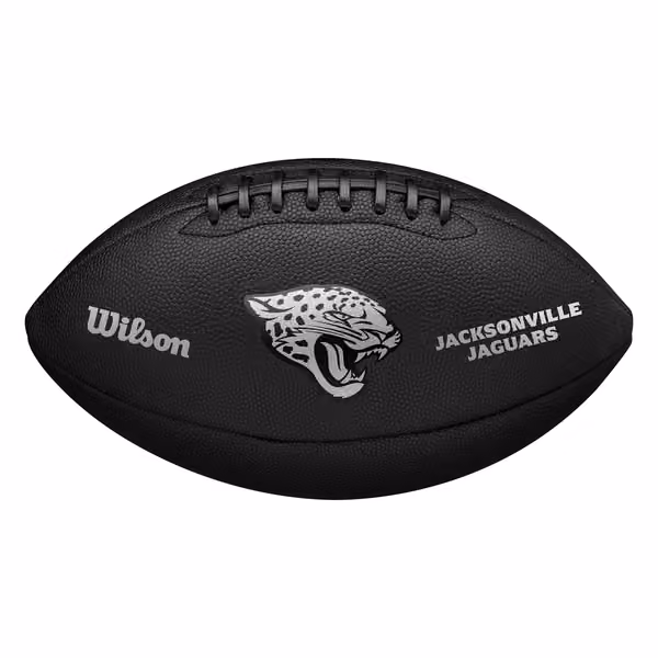 Jacksonville Jaguars Wilson Metallic Premiere Full Size NFL Football view 1
