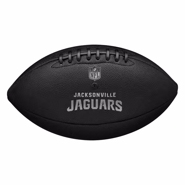 Jacksonville Jaguars Wilson Metallic Premiere Full Size NFL Football view 2