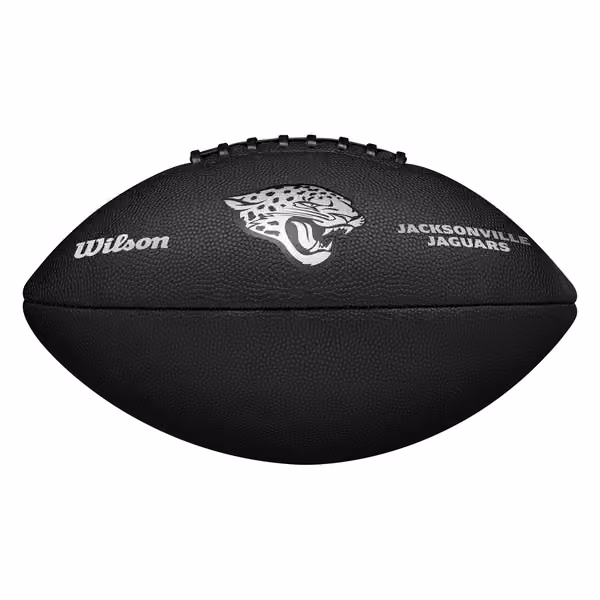 Jacksonville Jaguars Wilson Metallic Premiere Full Size NFL Football view 6