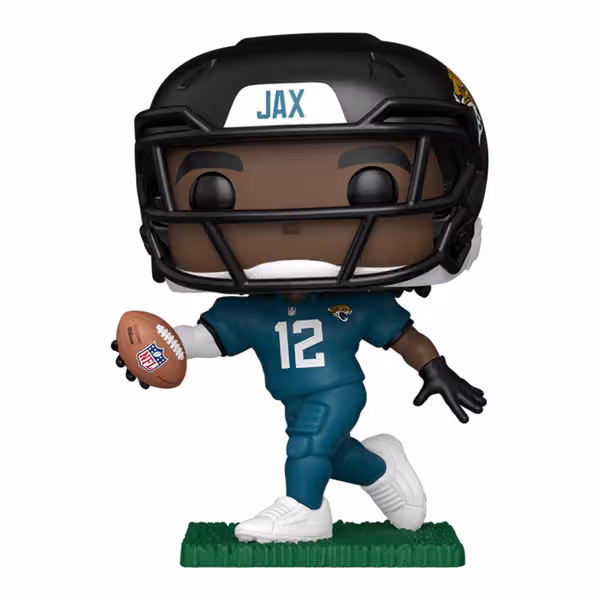 Funko POP! #337 Travis Hunter Jacksonville Jaguars Vinyl NFL Figure view 2
