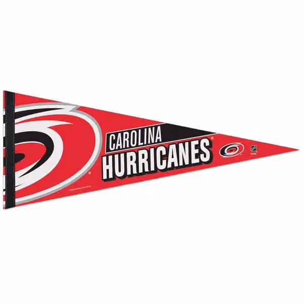 Carolina Hurricanes Premium Hockey NHL Pennant view 1