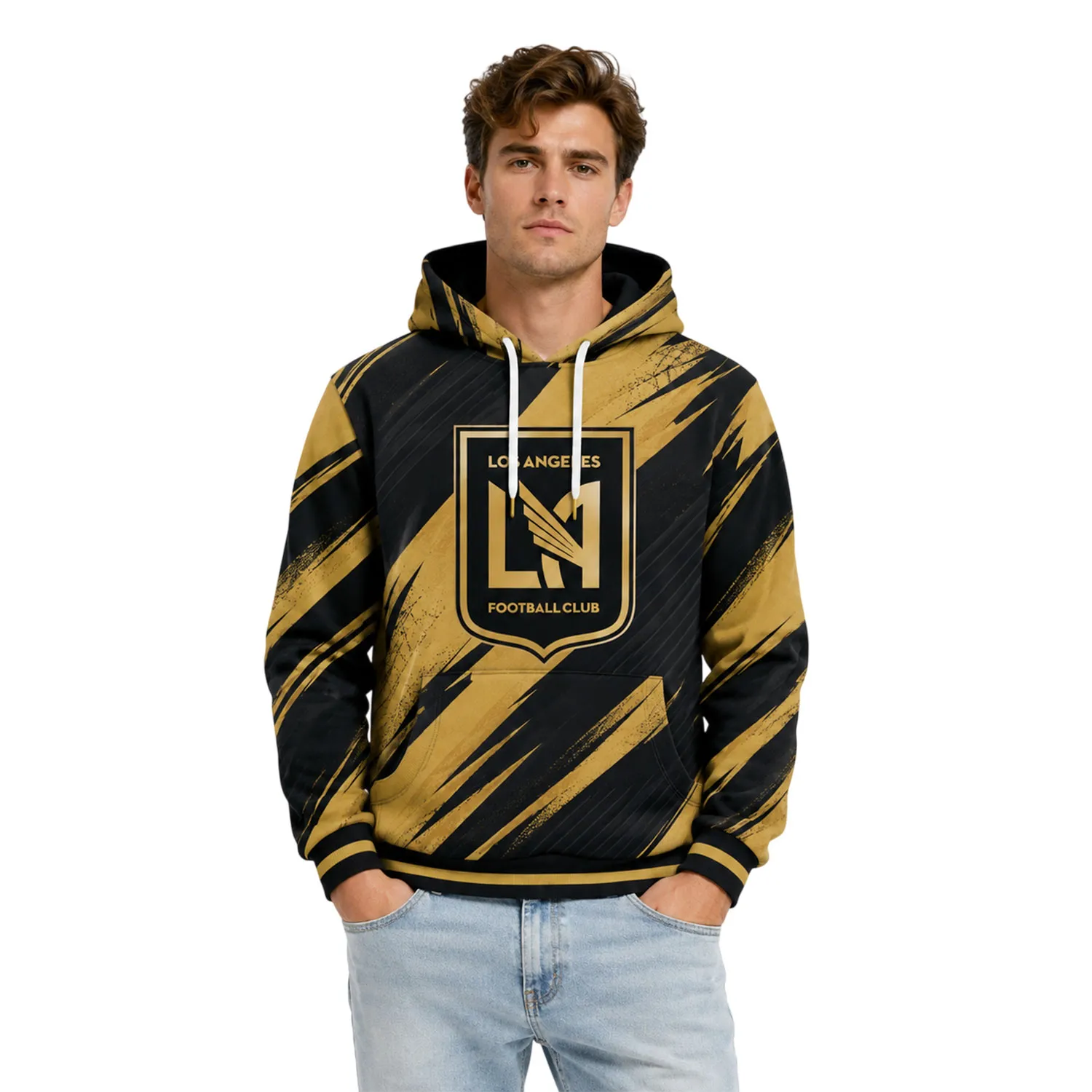 LAFC Retro Custom Hoodie – Bold Team Logo
