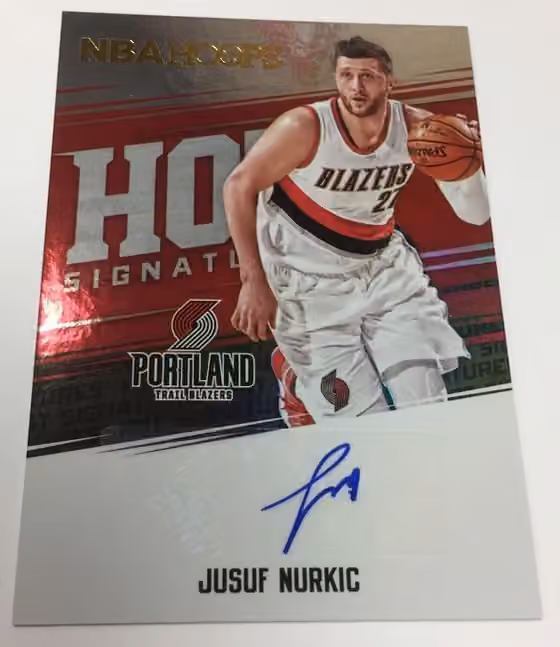 2017/18 Panini NBA Hoops Basketball Hobby Box view 4