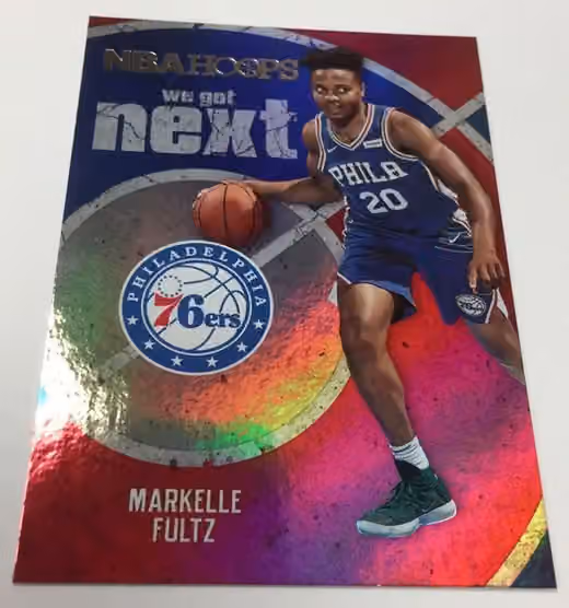 2017/18 Panini NBA Hoops Basketball Hobby Box view 3
