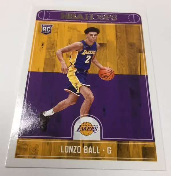 2017/18 Panini NBA Hoops Basketball Hobby Box view 2