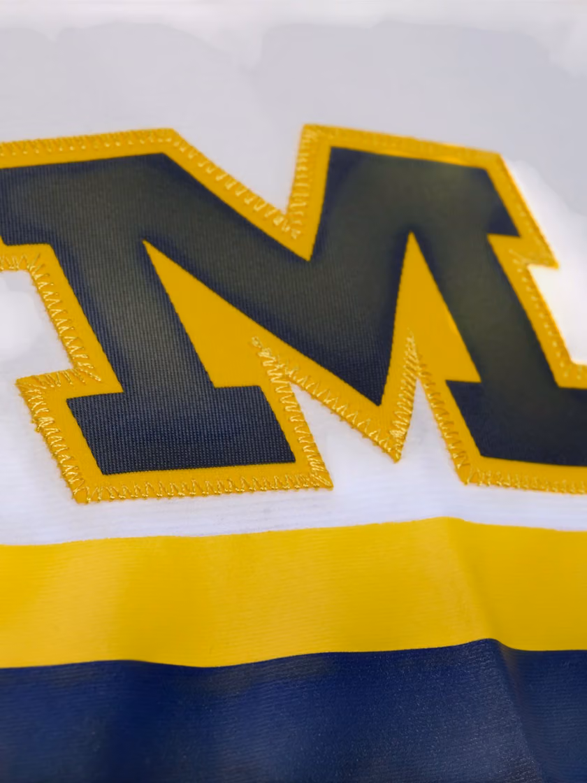 Tom Brady #10 Michigan Wolverines 1999 Legacy NCAA Jersey White view 4