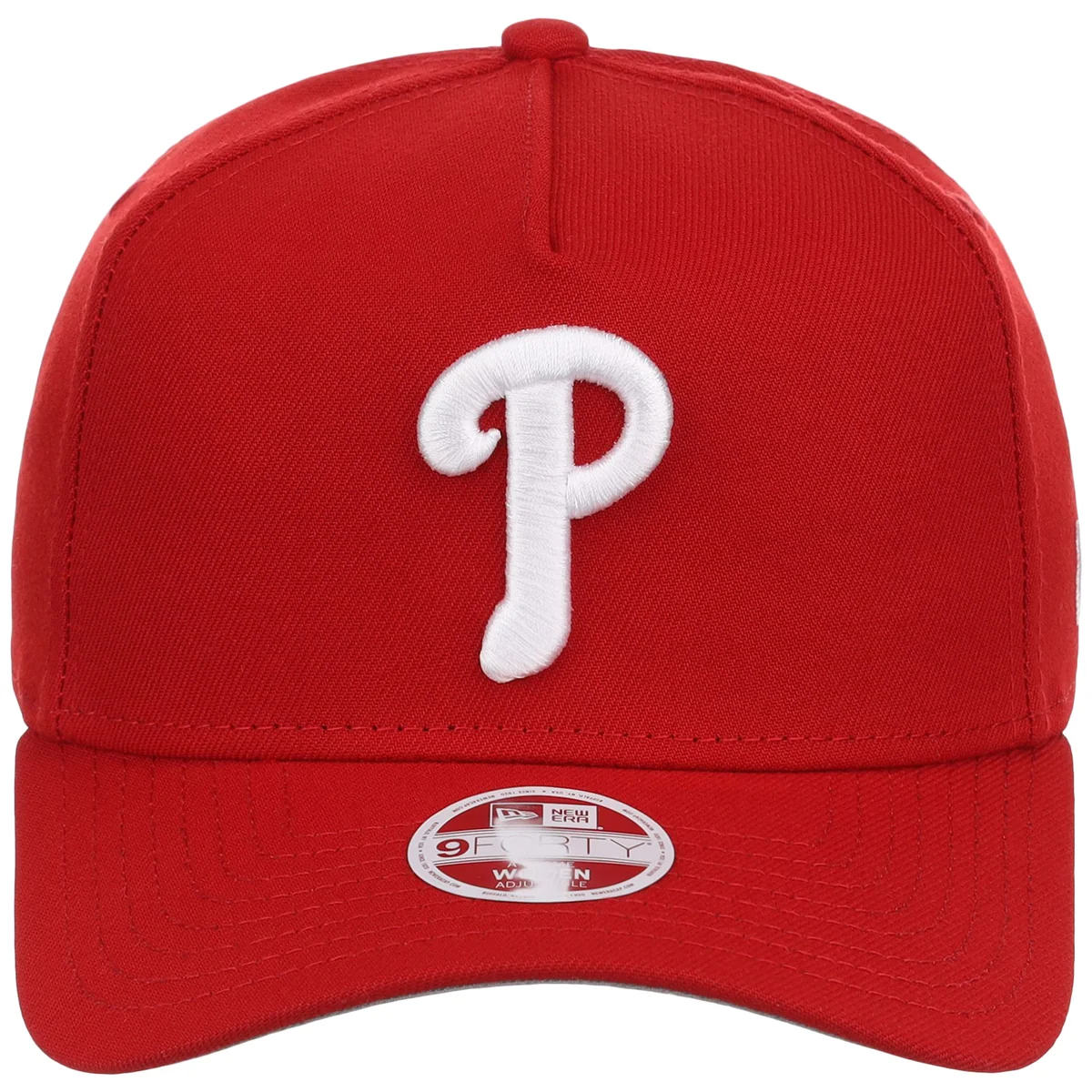 Philadelphia Phillies Women's New Era 9FORTY OTC A-Frame detail view