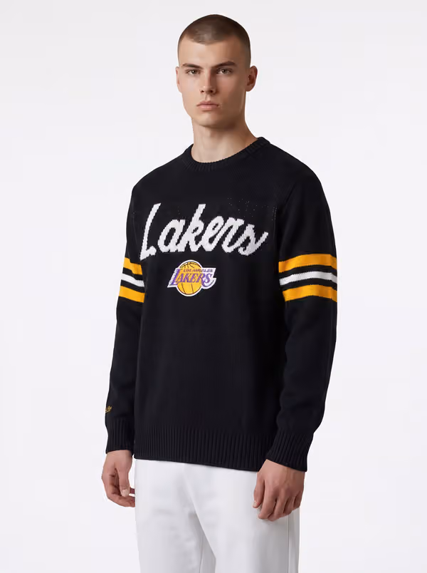 Los Angeles Lakers NBA Head Coach Sweater Black view 1
