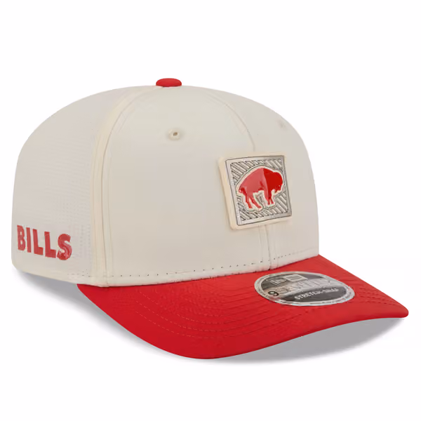 Buffalo Bills 2026 NFL Training Camp Historic Logo 9SEVENTY Stretch-Snap Cap Cream/Red product photo