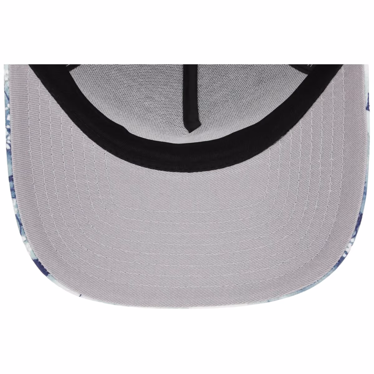 Los Angeles Dodgers Pacific Canvas New Era 9FORTY (Dark Royal/Floral) back view