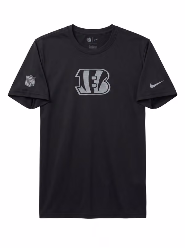 Cincinnati Bengals 2026 NFL Sideline Lead The Charge Legend T-Shirt Black view 1