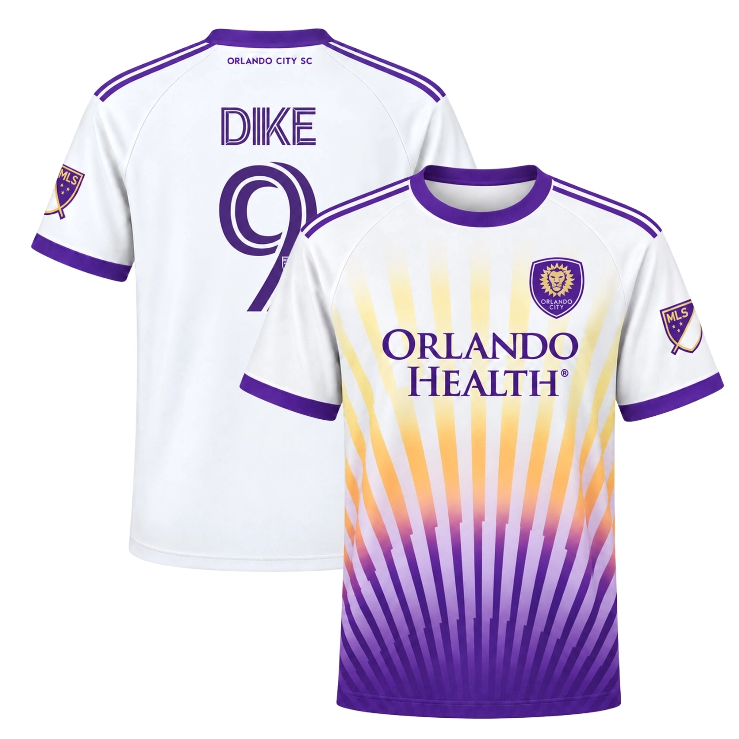 Daryl Dike OCSC Jersey Dynamic White Sunshine