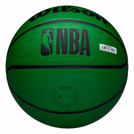 Boston Celtics Solid Wilson NBA Basketball Green (Size 5) view 6