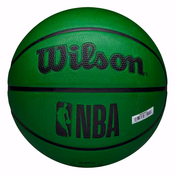 Boston Celtics Solid Wilson NBA Basketball Green (Size 5) view 2