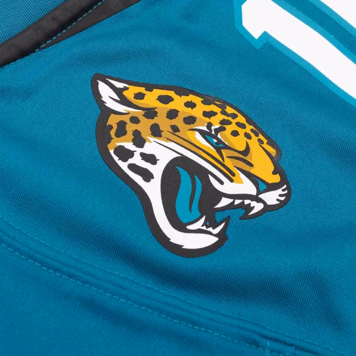 Trevor Lawrence #16 Jacksonville Jaguars Nike Game NFL Jersey Teal view 5