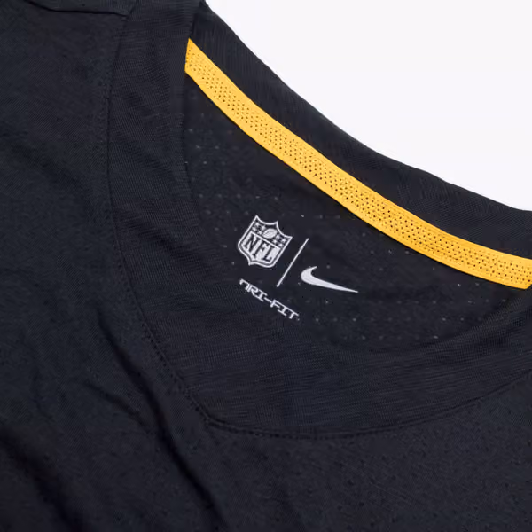 Pittsburgh Steelers 2022 NFL Sideline Nike Performance Player Top Black view 5