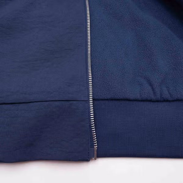 Atlanta Braves 2024 MLB Authentic Collection Nike Bomber Jacket Navy view 6
