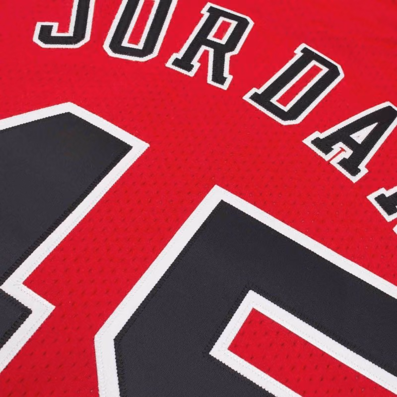 Michael Jordan #45 Chicago Bulls 1994-95 Authentic NBA Jersey Red view 4