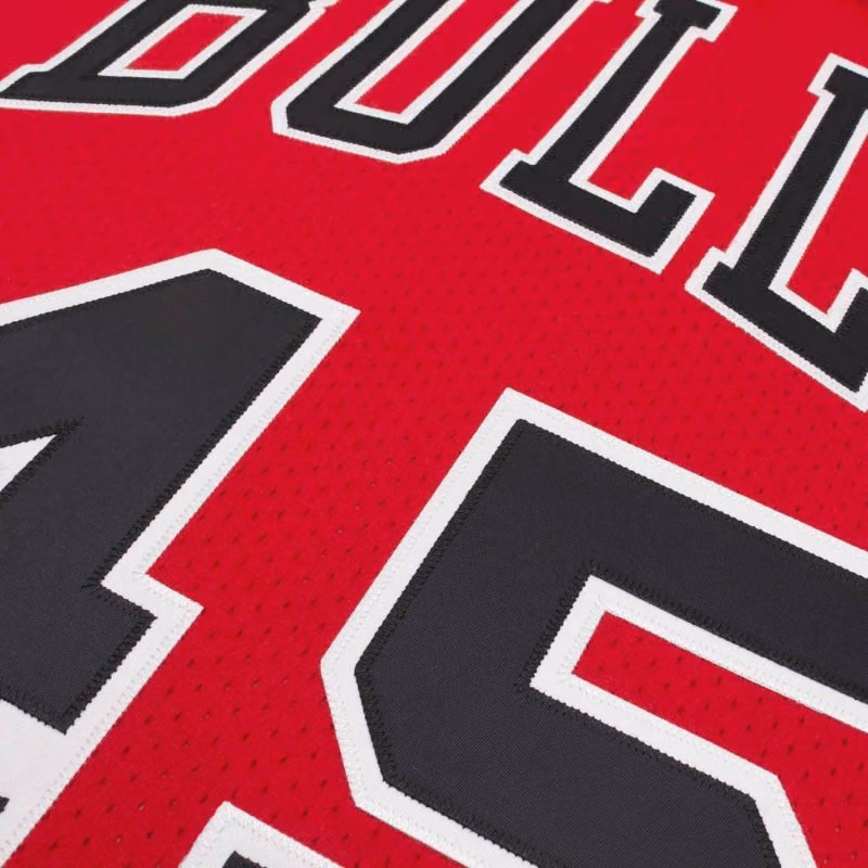 Michael Jordan #45 Chicago Bulls 1994-95 Authentic NBA Jersey Red view 5
