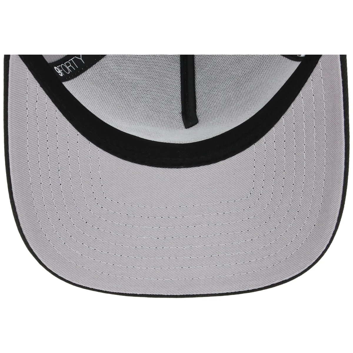 Arizona Diamondbacks MLB Gray x Black FASHION CORE New Era 9FORTY A-Frame back view