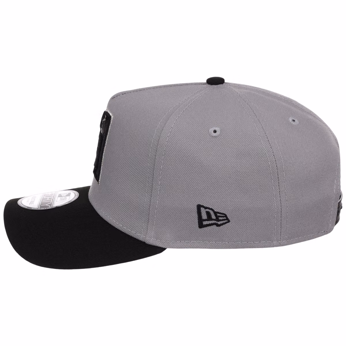 Arizona Diamondbacks MLB Gray x Black FASHION CORE New Era 9FORTY A-Frame detail view