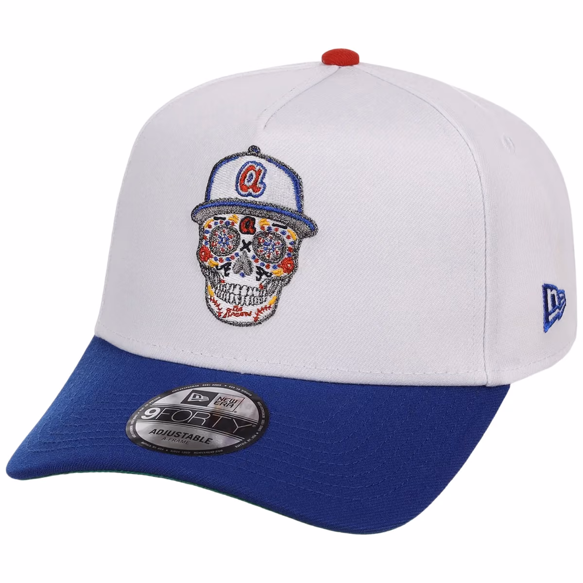 Atlanta Braves Skull Atlanta Crown the City New Era 9FORTY detail view