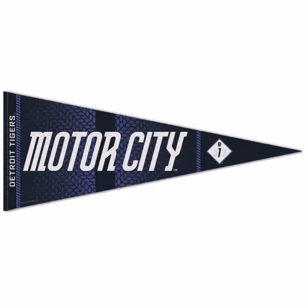 Detroit Tigers City Connect WinCraft Premium MLB Pennant view 1