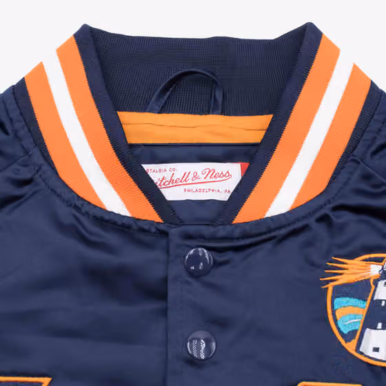 New York Islanders Mitchell & Ness Lightweight Satin NHL Jacket view 4